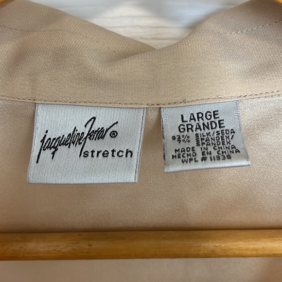 Jacqueline Ferrar - Vintage Silk Button Down Top - Picture 2 of 8